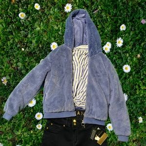 Charlotte Russe Faux Fur Jacket